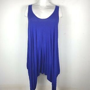 Blue jumpsuit